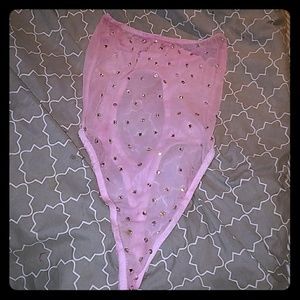 Handmade dance/ stripper/fantasy  one piece